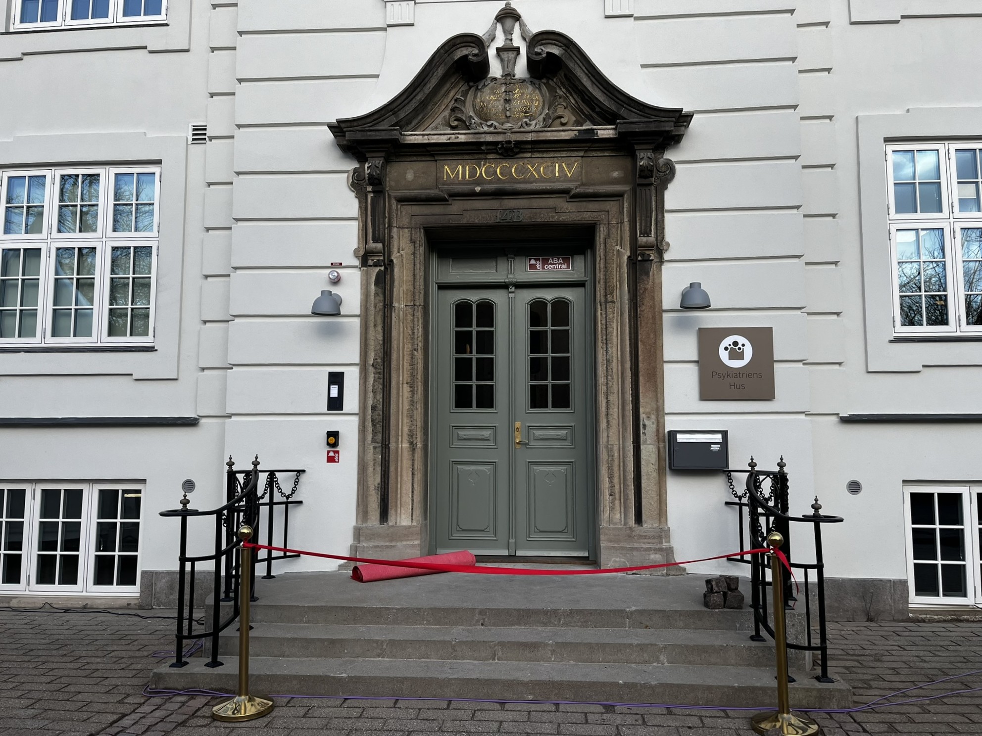 Døren til Psykiatriens Hus